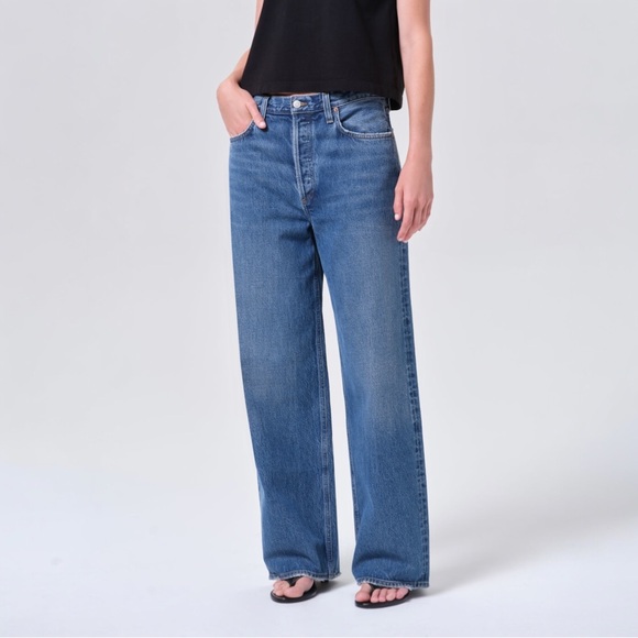 Agolde Low Slung Baggy in Essence 26 Relaxed fit - Picture 2 of 12